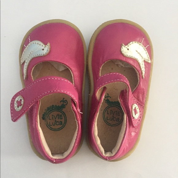 EUC Size 4 Livie & Luca Pio Pio Pink and silver - Picture 2 of 6